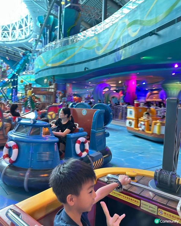 珠海長隆飛船樂園：全室內設計，暑假避暑👨‍👩‍👧‍👦