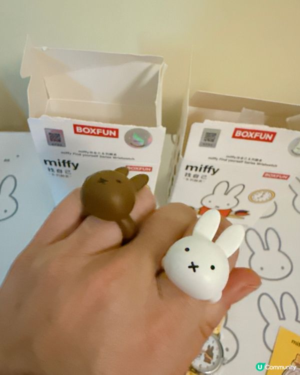 深圳Miffy 出咗新盲盒｜超開心抽到隱藏版