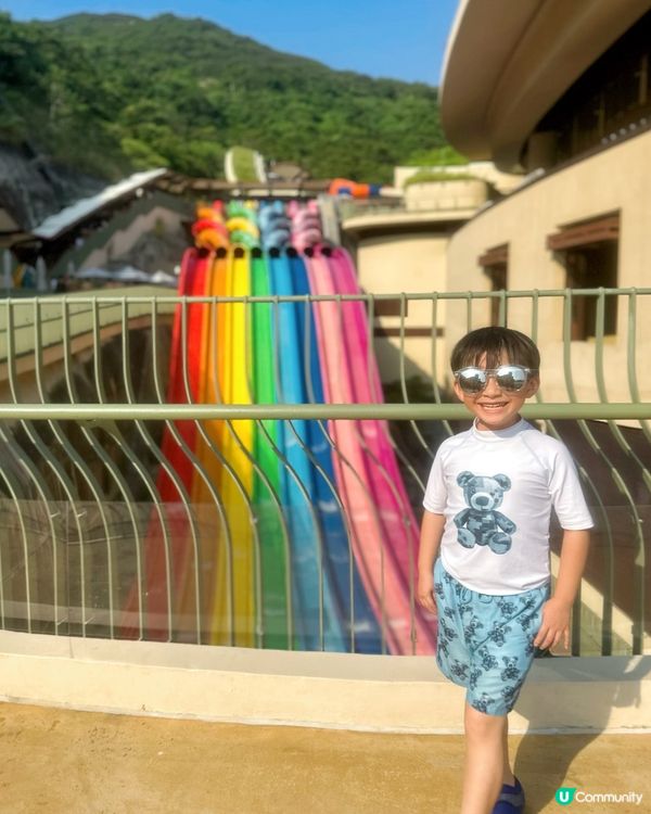 暑假親子活動@香港海洋公園水上樂園💦