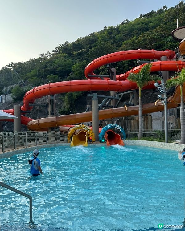 暑假親子活動@香港海洋公園水上樂園💦