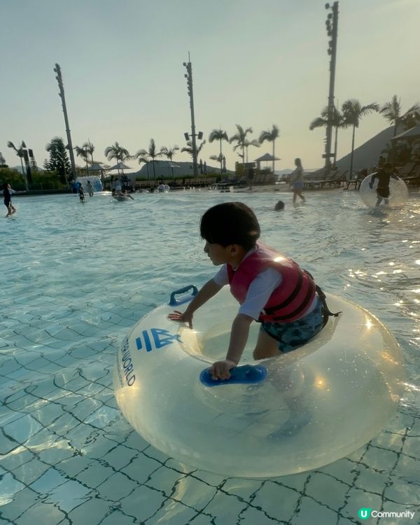 暑假親子活動@香港海洋公園水上樂園💦