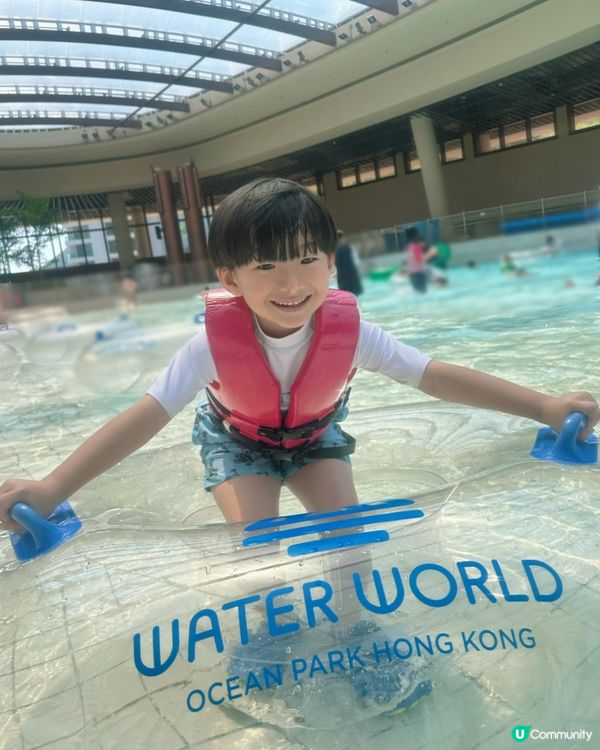暑假親子活動@香港海洋公園水上樂園💦