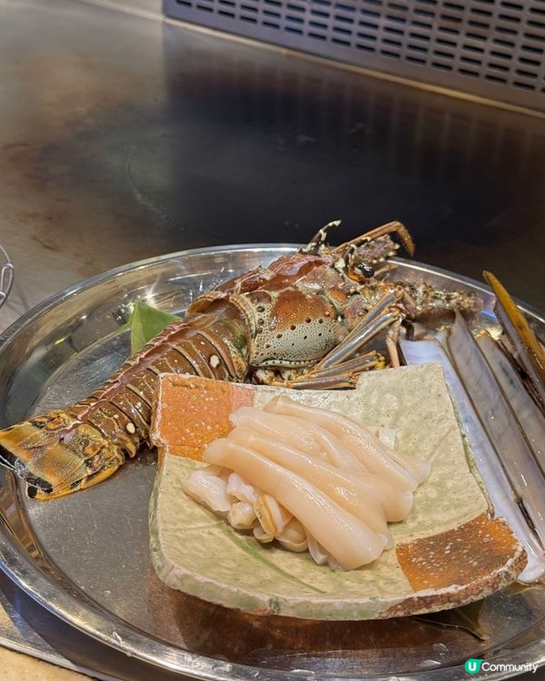 鉄人旨花|鐵板燒海鮮和牛自由配 🥩🦞