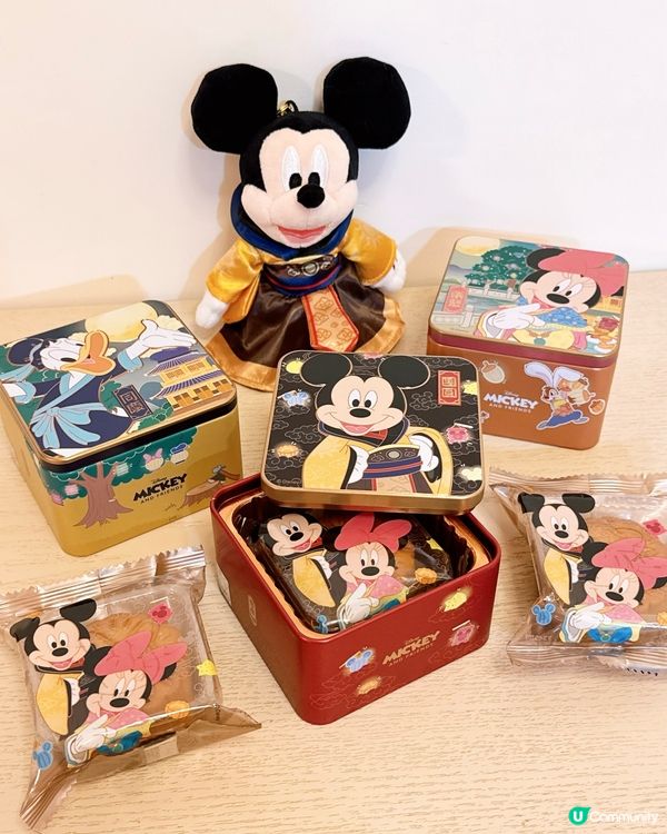 ✧奇華餅家｜茶餐廳風味奶黃月餅+Disney米奇與好友月餅🥮