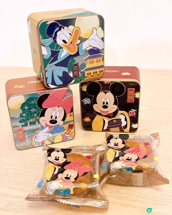 ✧奇華餅家｜茶餐廳風味奶黃月餅+Disney米奇與好友月餅🥮