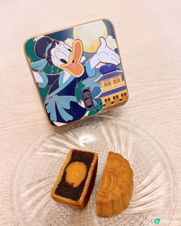 ✧奇華餅家｜茶餐廳風味奶黃月餅+Disney米奇與好友月餅🥮