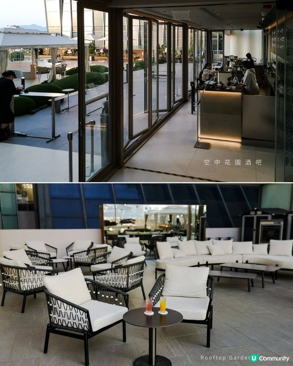 空中花園餐酒館🥂飽覽浪漫維港黃昏美景💕