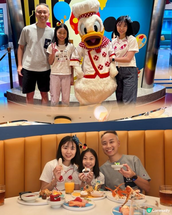 ［親子好去處］Disney好萊塢酒店自助晚餐😍🚢