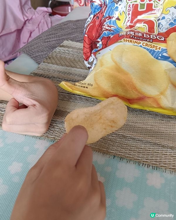  卡樂B 燒烤味蝦片