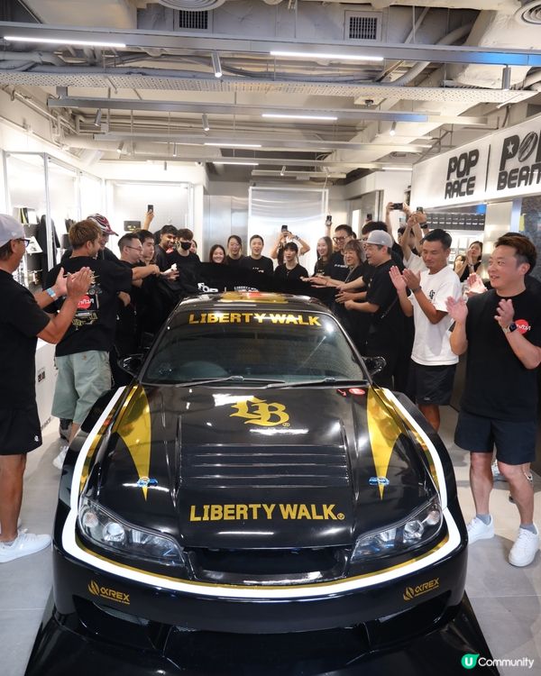 JDM魂爆發!POP RACE × LIBERTY WALK