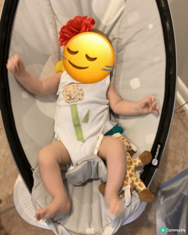 4moms 嘅電動搖椅係育兒救星！呢張搖椅最勁嘅地方，係佢唔...