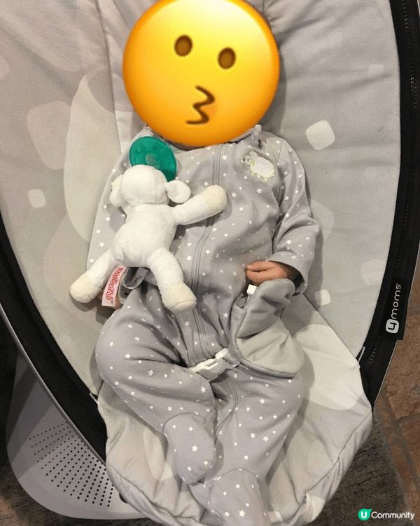 4moms 嘅電動搖椅係育兒救星！呢張搖椅最勁嘅地方，係佢唔...