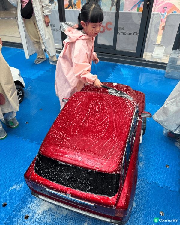 奧海城洗車體驗，暑假要諗去邊放電，平時多數都係去波波池，今次...