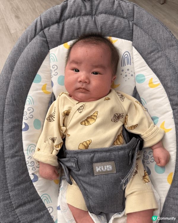 嬰兒電動搖搖床，讓媽媽可以解放雙手，不用整天抱着寶寶，寶寶躺...