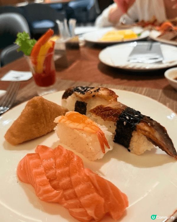 第一次過東涌世茂喜來登嶼坊食自助晚餐！海鮮種類多又新鮮，波士...