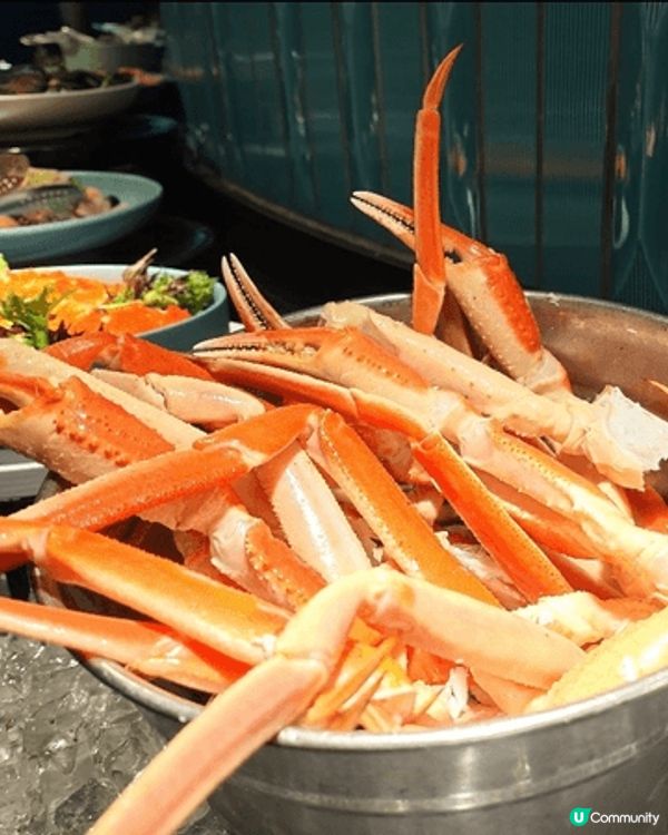 位於香港迪士尼好萊塢酒店的藝彩廚自助餐，雖然食物的選擇不算多...