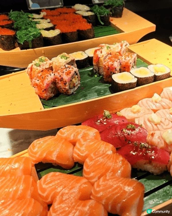 位於香港迪士尼好萊塢酒店的藝彩廚自助餐，雖然食物的選擇不算多...