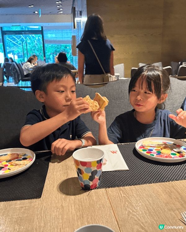 個仔最鍾意嘅自助餐，就係海洋公園萬豪酒店，有得自己拎，自己整...