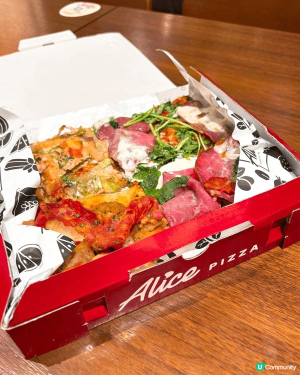 Pizza控留意😆主打正宗羅馬薄餅的 Alice Pizza...
