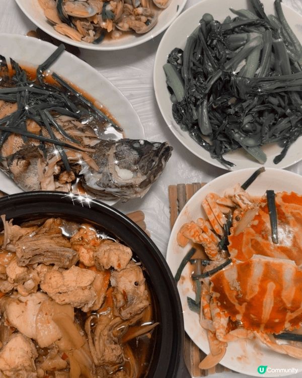 這三張相片看似毫不相干，菜式也南轅北轍，不過這是我今個月和不...