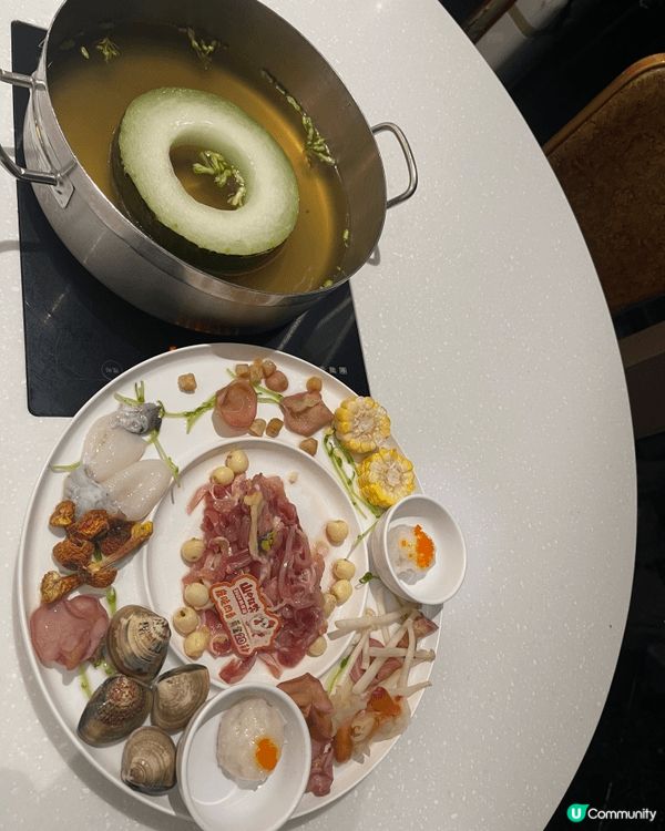稻香打邊爐好抵！$98任食，而家仲送1大碟雞肉拼盤，和冬瓜湯...