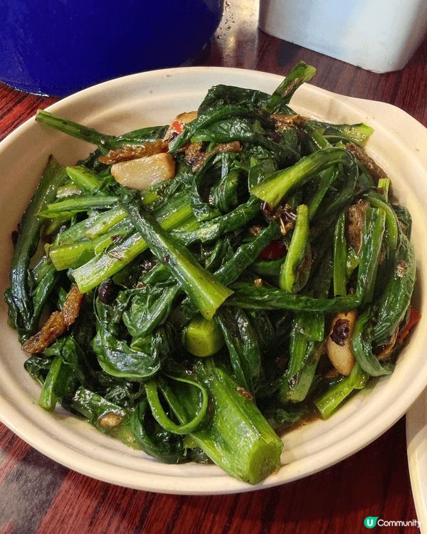 豉椒炒蜆：好大碟惹味，而且好夠熱同鑊氣，口感、味覺同嗅覺既層...