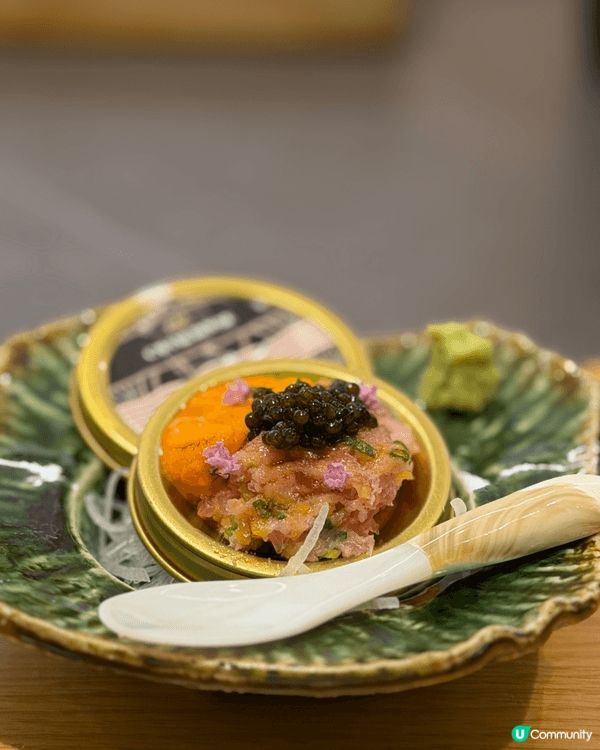 最近朋友帶我去鮨政·Black 食Omakase 