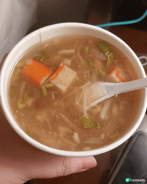這3張照片的食物都係台灣唔同夜市既美食 第一樣係蟹肉羹 蟹肉...