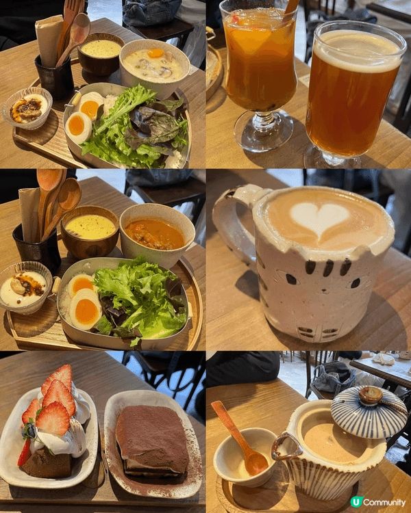 喜歡去不同的樓上cafe打卡，環境舒服，可以跟朋友慢慢聊天，...