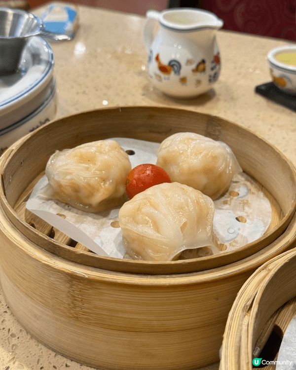 初嘗深圳著名廣東點心：點都德，點心款式種類多，印象最深刻的是...