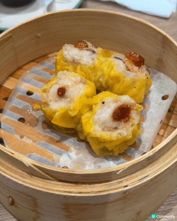 添好運美味點心 鮮蝦燒賣皇，酥皮焗叉燒包和紅米蝦腸