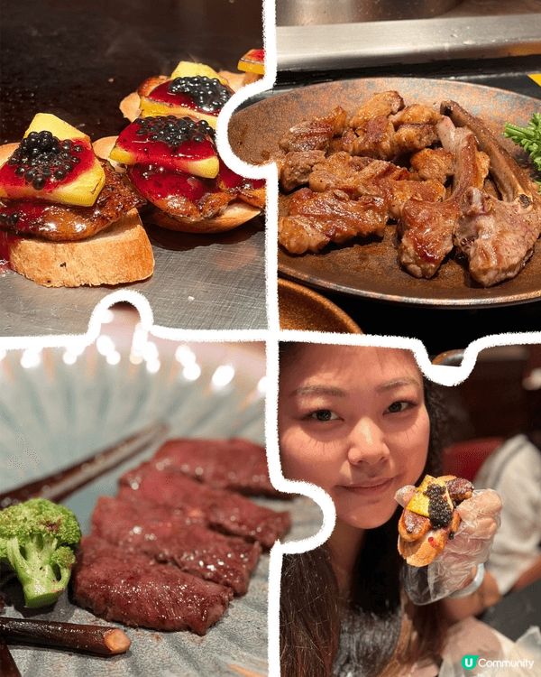 🥩 肉食極致：必點頂級 法式肥肝，香濃入口即化！