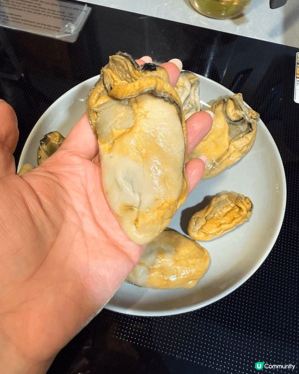 早前去美食展,買咗金蠔,真係極品級數!✨ 隻隻都超級大隻又飽...