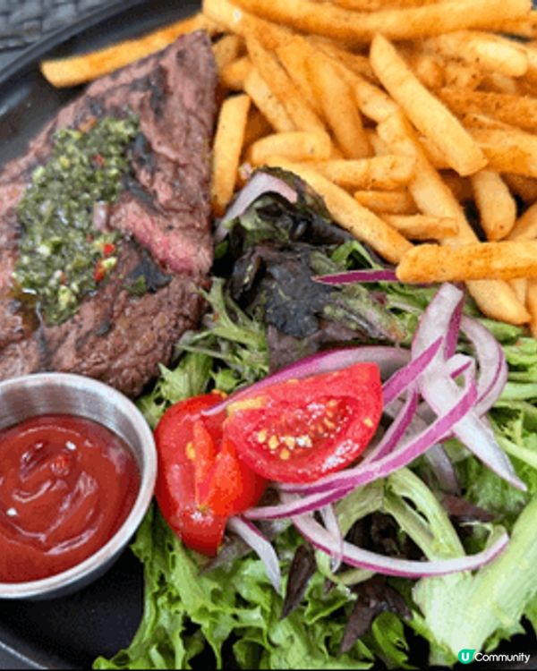 【Flat iron steak｜鰂魚涌Chill Lunc...