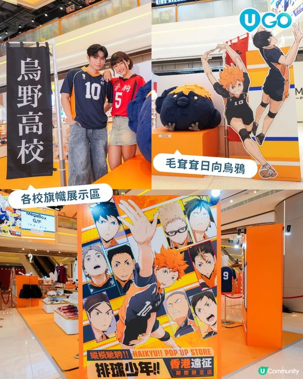 【《排球少年!!》香港遠征期間限定店🏐】                                                    