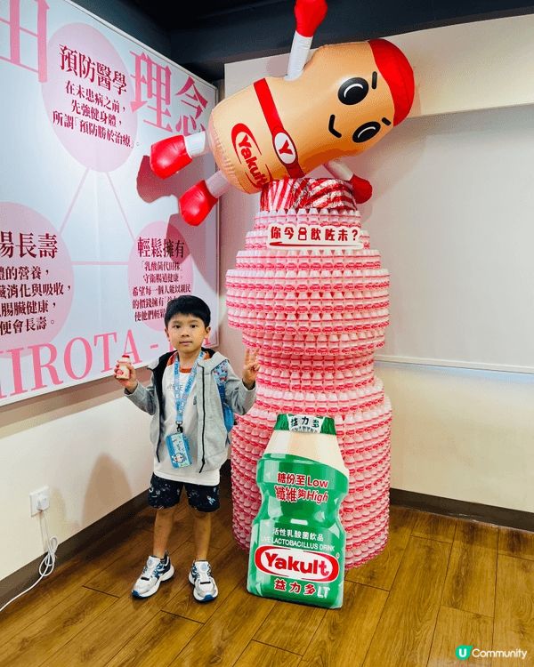 小朋友參觀益力多廠房，撐住夏日炎炎嘅暑假，了解課外事物。