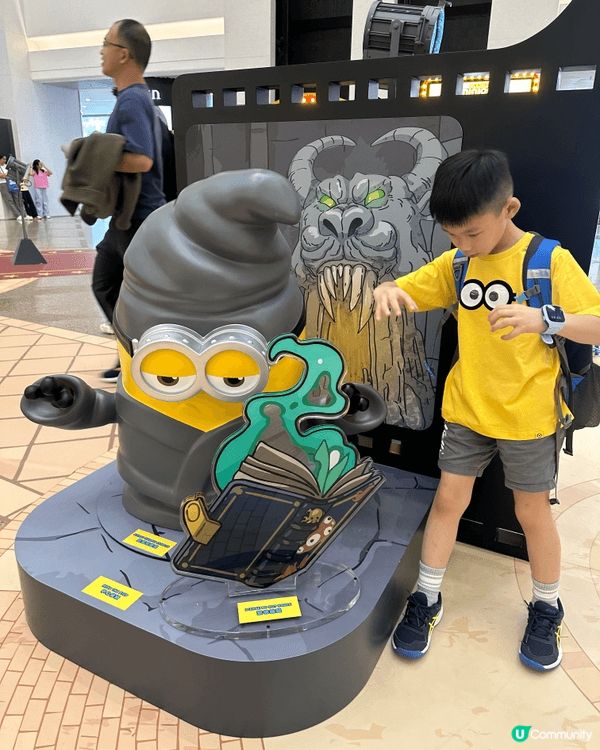 去左商場打卡 因為天氣太熱 係室內舒服啲😂