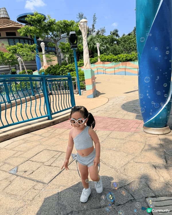 夏天必去💕海洋公園