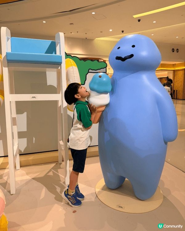 愉景新城的joguman 夏日島嶼時光，成班治癒恐龍登陸商場...