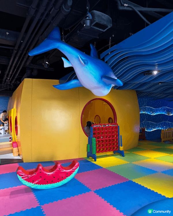 暑假帶小朋友去屯門黃金海岸酒店嘅 「鯊魚冒險島 (Shark...