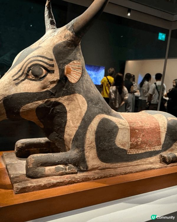 帶仔仔去體驗故宮埃及展覽，場內有展示各種古埃及既展品外，亦有...