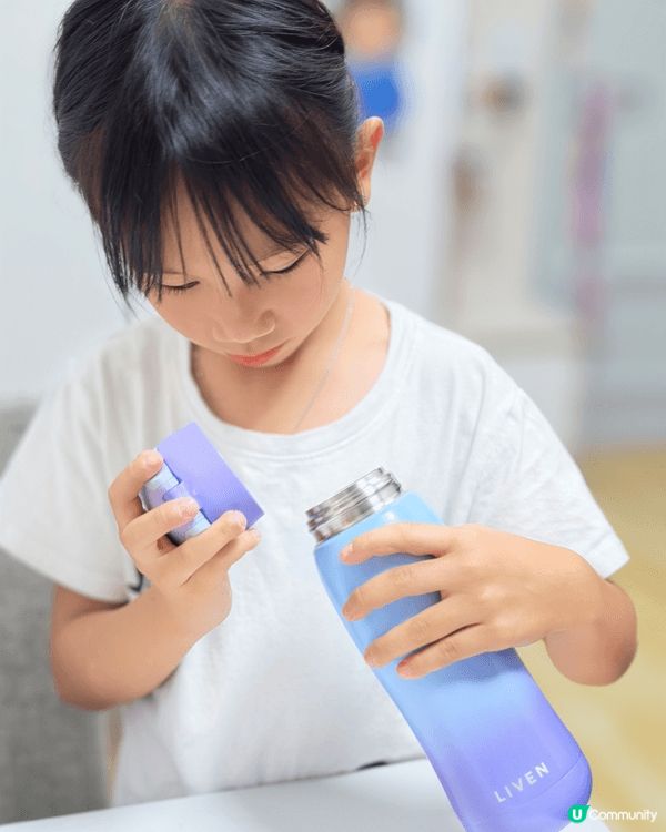妹妹升小二了，一款合適的水壺很重要，活瓷品牌元素陶瓷塗層具釋...