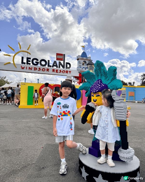 帶小朋友闖入LEGO世界！英國Legoland Windso...