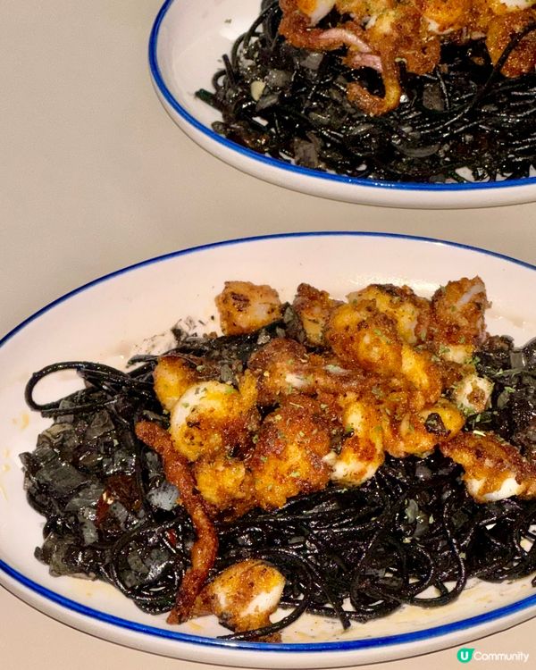 muji墨汁30分鐘完成墨魚汁意粉🍝