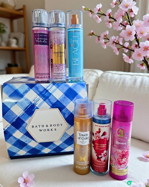 一直好鍾意bathandbodyworkshk 嘅 mist...