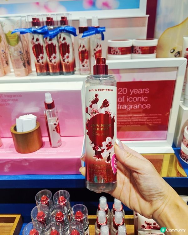 一直好鍾意bathandbodyworkshk 嘅 mist...