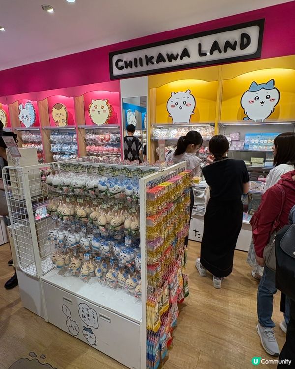 大阪心齋橋Chiikawa Land，Chi迷必到天堂