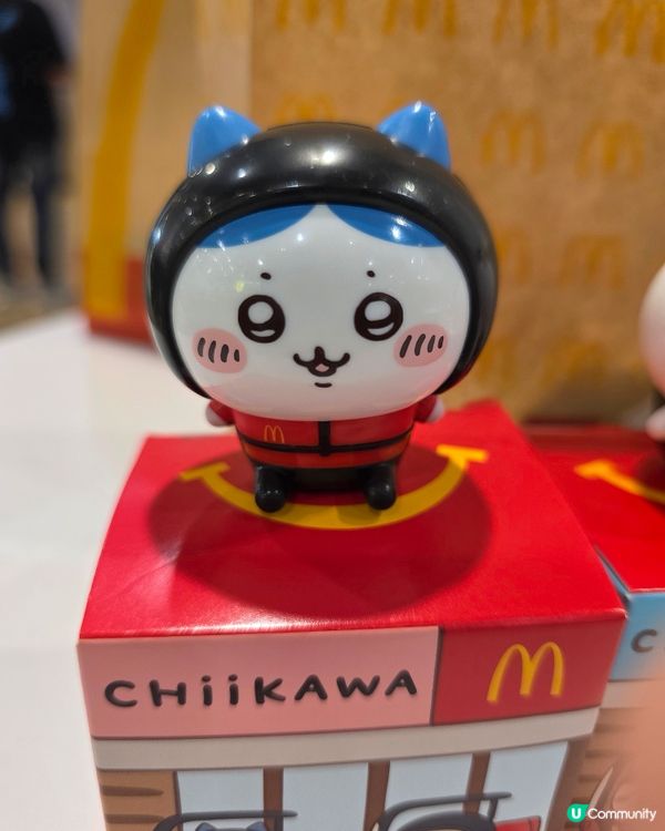 麥當勞開心樂園餐Chiikawa系列的限量禮品😊