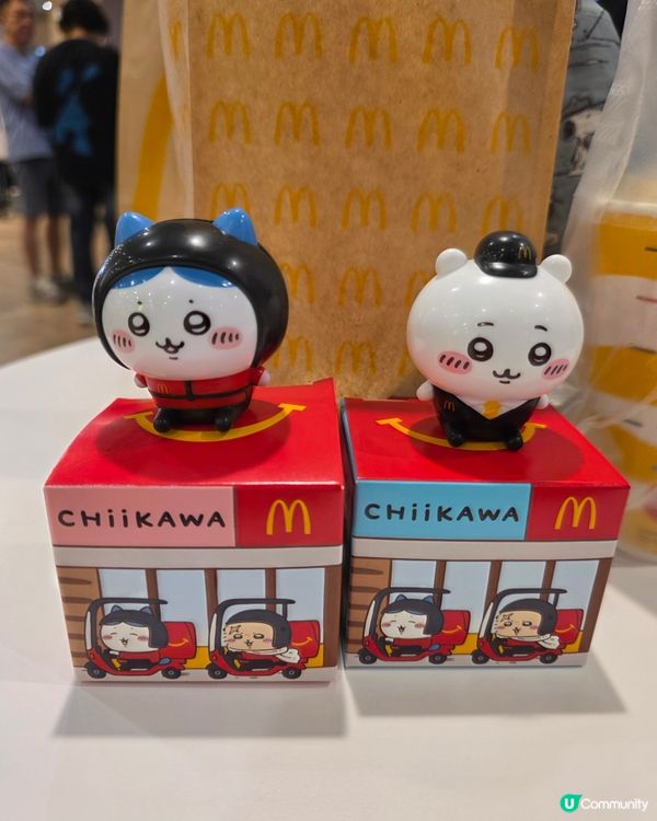 麥當勞開心樂園餐Chiikawa系列的限量禮品😊