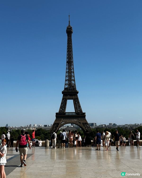 鐵塔初體驗！🇫🇷😍